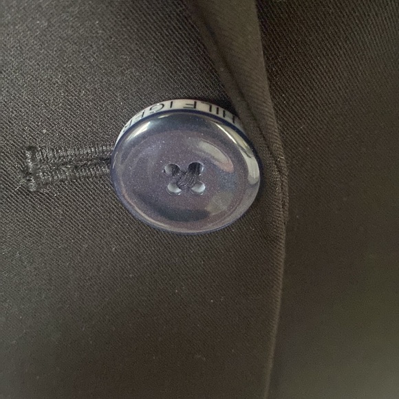 Black Tommy Hilfiger suit jacket (matching pants available) - Picture 3 of 6